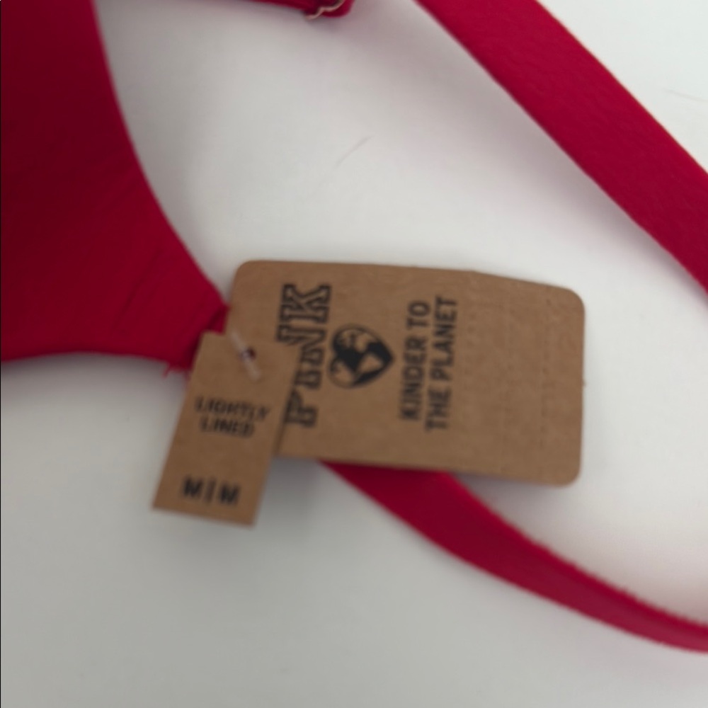PINK Victoria's Secret Bold Red Bra - Picture 2 of 5